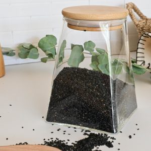 Frasco glass jar 750 ml